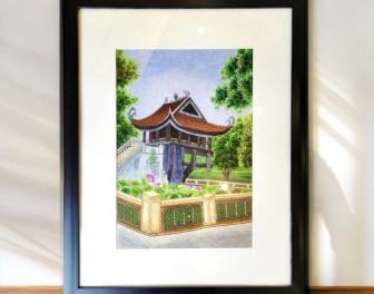 Cách bảo quản tranh thêu tay để giữ màu bền đẹp hàng chục năm